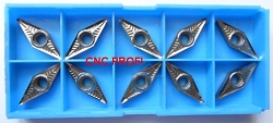 Płytki wieloostrzowe  VCGT160404- LH DO ALUMINIUM